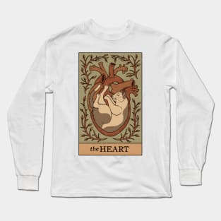 The Heart - Cats Tarot Long Sleeve T-Shirt